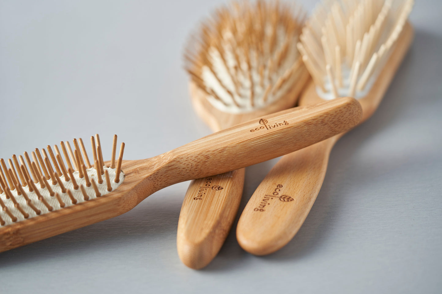 Bamboo Hairbrush - Oval with Wooden Pins Haircare