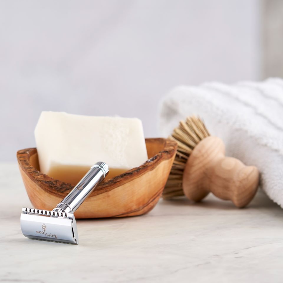 Olive Wood Soap Dish Bathroom