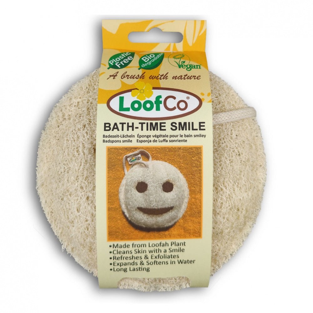 Loofco Bath Time Smile Loofah